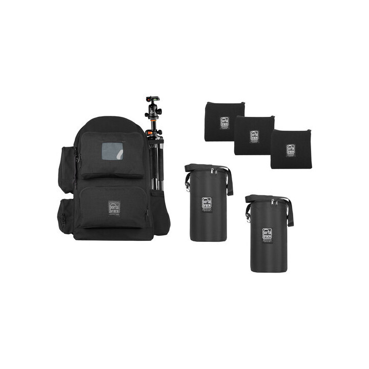 Portabrace BK-PROLENSXL - Pro Lens XL Backpack Kit