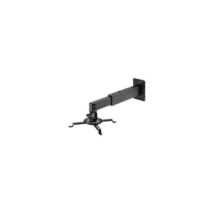 Kimex 051-1003 - Video Projector Wall Mount, Adjustable Length 46-60cm, Black