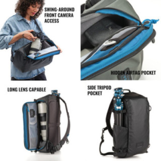 Tenba TE636432 - Solstice V2 Sling Bag (Black, 16L)