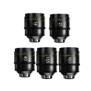DZOFilm DZO-SAP5B14MPL - Arles 5-Lens Kit 14/21/40/135/180mm FF/VV Prime Cine Lens for PL (metric)
