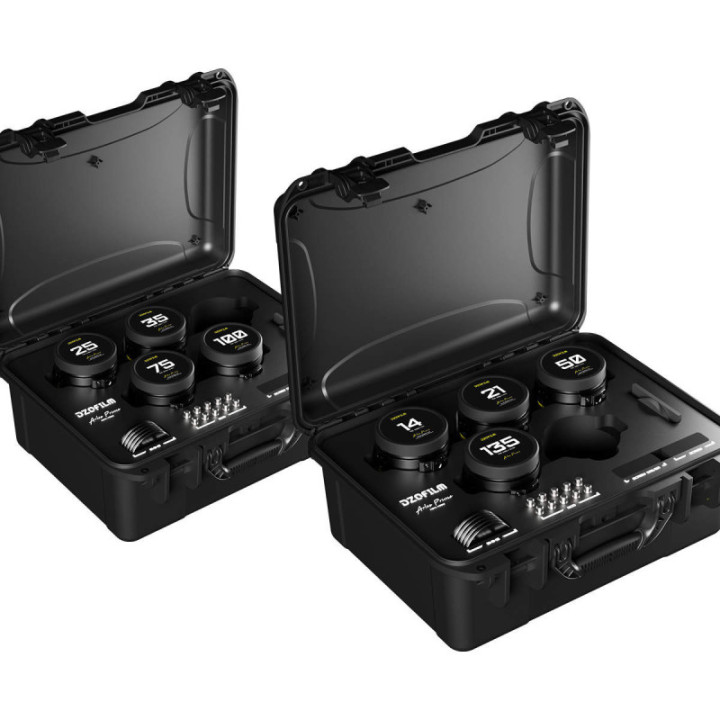DZOFilm DZO-SAP8MPL - Arles 8-Lens Kit 14/21/25/35/50/75/100/135mm FF/VV Prime Cine Lens for PL (metric)