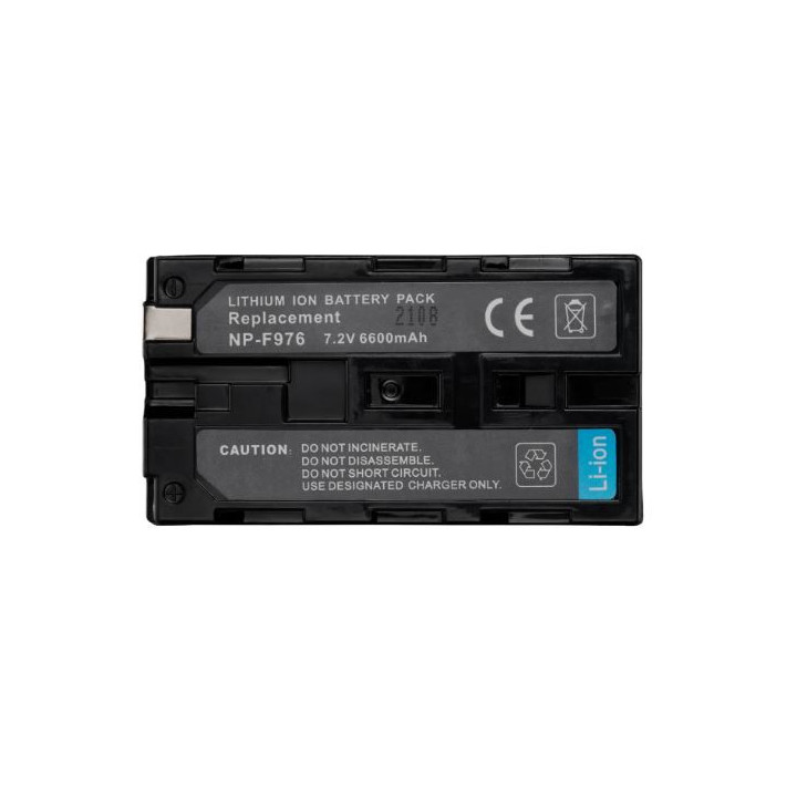 Teradek 11-1134 - NP-F976 L-Series 7.2V, 6600 MAh Li-Ion Battery for CTRL.5