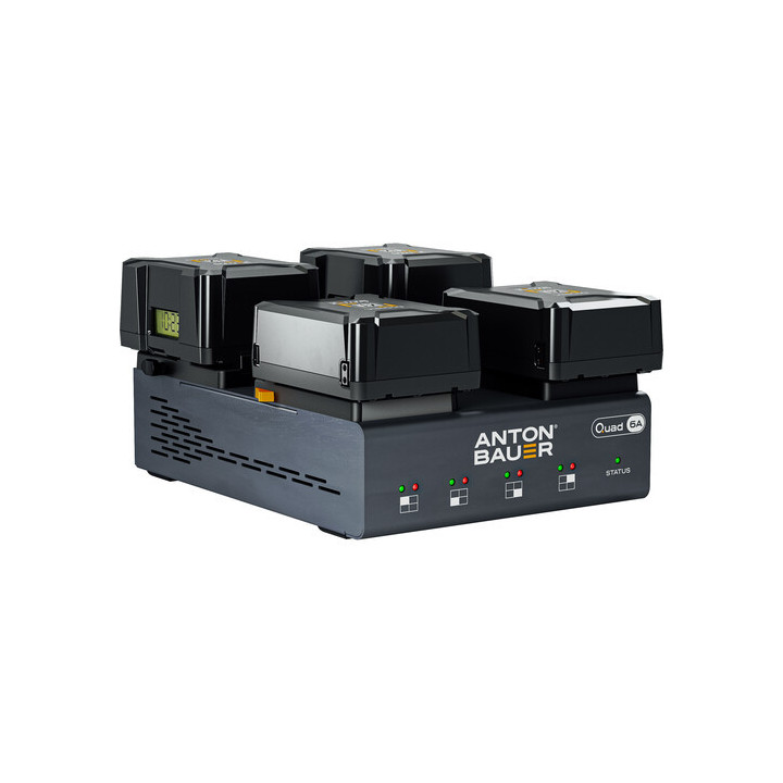 Anton-Bauer 8475-0149 - QUAD 6A V-Mount Charger