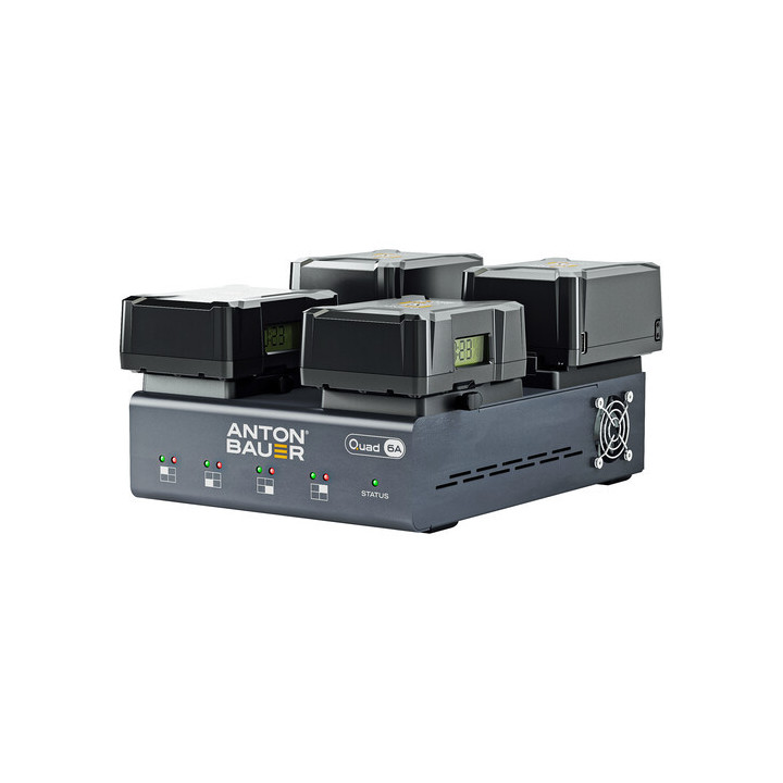 Anton-Bauer 8475-0149 - QUAD 6A V-Mount Charger