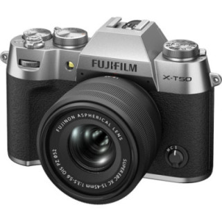 Fujifilm X-T50 Silver Kit XC 15-45mm "Swiss Garantie"