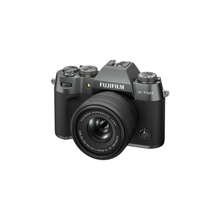 Fujifilm X-T50 Charcoal Silver Kit XC 15-45mm "Swiss Garantie"