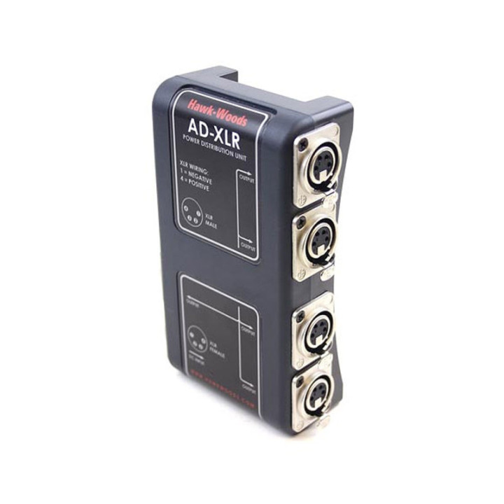 Hawkwoods AD-XLR - XLR Power Distribution - 5x XLR4 (F) Outputs