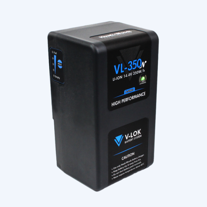 Hawkwoods VL-350N - 350Wh 14.4V V-Lok (V-mount) High Performance Li-Ion Battery