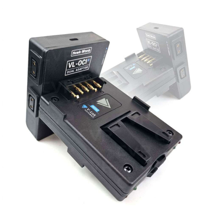 Hawkwoods VL-OCIR - Mini V-Lok (V-Mount) Hot-Swap Adaptor