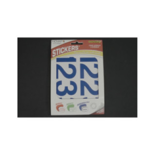 Cineboutique A-06CHI60BL - Adhesive number 60 mm Blue