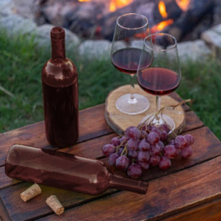 Cineboutique A-BOUTVINMAR - Breakable Wine Bottle (Brown)