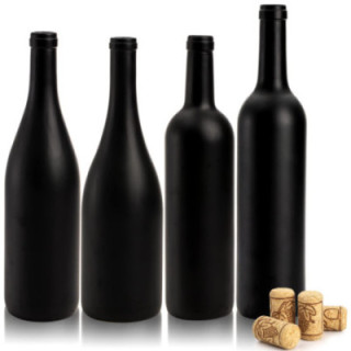Cineboutique A-BOUTVINNO - Breakable Wine Bottle (Black)