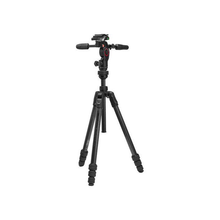 Manfrotto MKBFRTA4GTFB-3W - Befree GT PRO Aluminum Travel Tripod with 3-Way Pan/Tilt Head