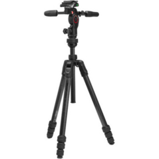 Manfrotto MKBFRTC4GTFB-3W - Befree GT PRO Carbon Fiber Travel Tripod with 3-Way Pan/Tilt Head