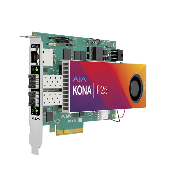 AJA KONA-IP25-R0 - KONA IP25 SDI to SMPTE ST 2110 IP Bidirectional Converter