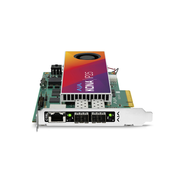 AJA KONA-IP25-R0 - KONA IP25 SDI to SMPTE ST 2110 IP Bidirectional Converter