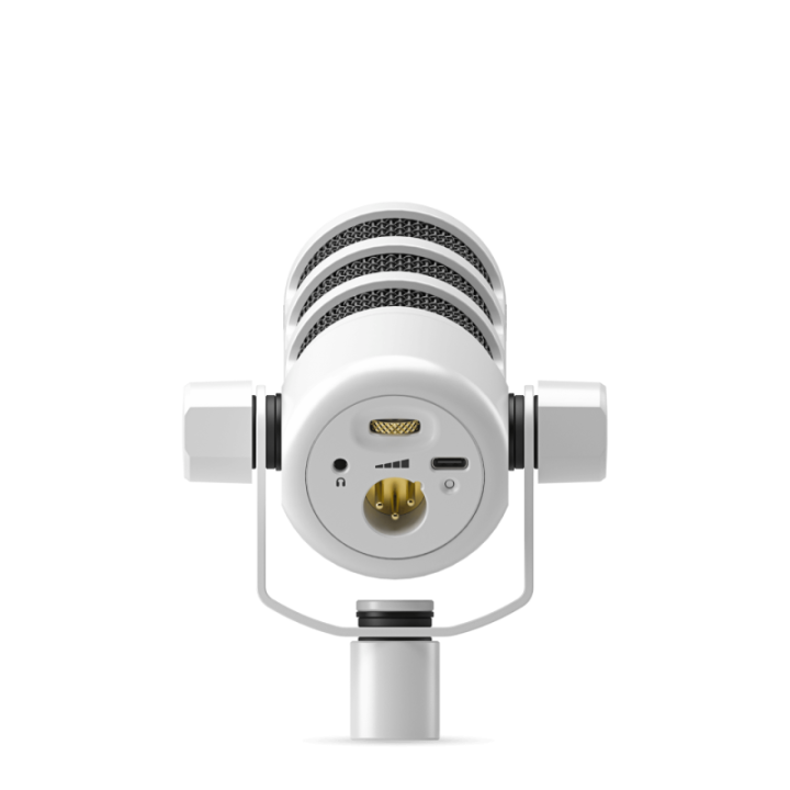 Rode PODMICUSBW - PodMic USB and XLR Dynamic Broadcast Microphone (White)