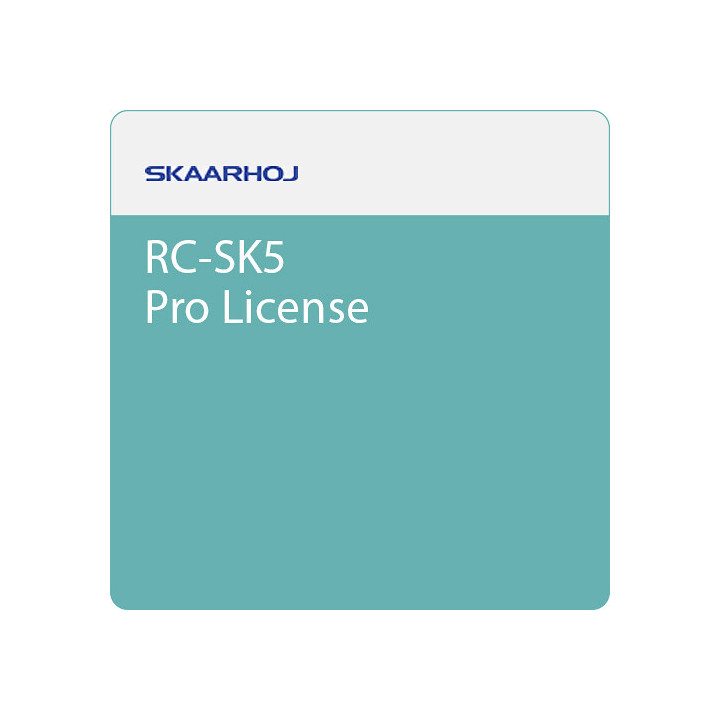 Skaarhoj LIC-RCSK5 - RC-SK5 Pro License