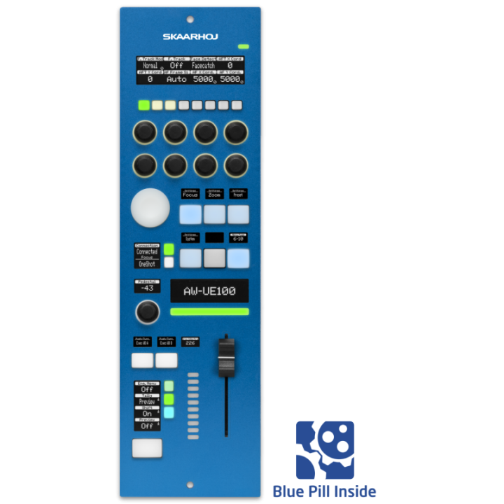 Skaarhoj RCP-FADER-V2B - RCPv2 w/Motorized Fader and Blue Pill Inside