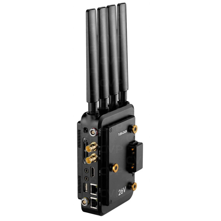 Teradek 10-2857-25QG26 - Prism Mobile 5G Dual 5G-Q HEVC/AVC Encoder 26V Gold Mount