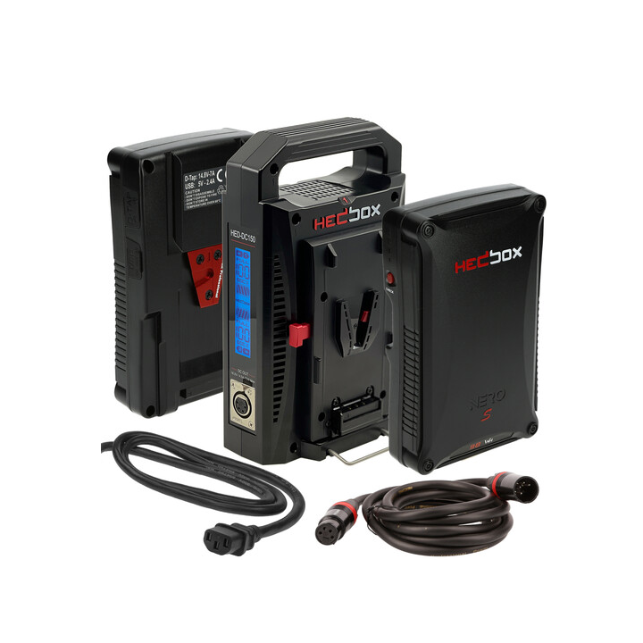 Hedbox PROBANK-2S - 196Wh Power Bank Kit with 2 x NERO S V-Mount Batteries