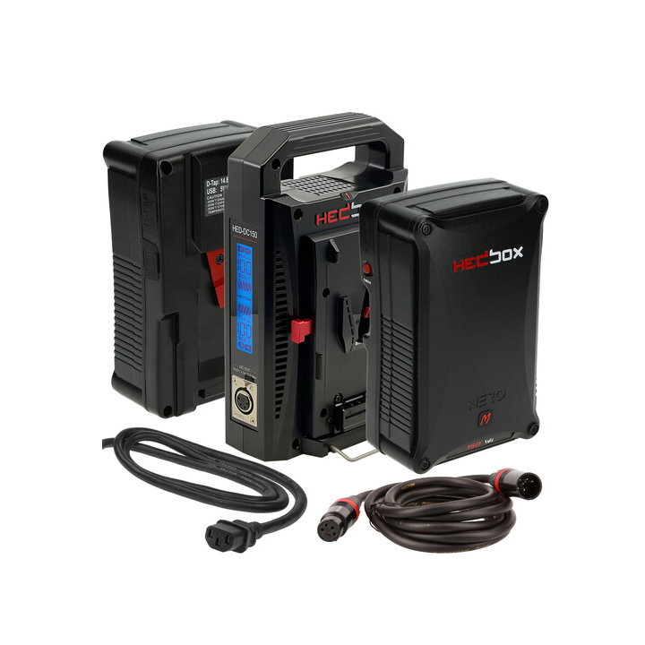 Hedbox PROBANK-2M - 300Wh Power Bank Kit with 2 x NERO M V-Mount Batteries