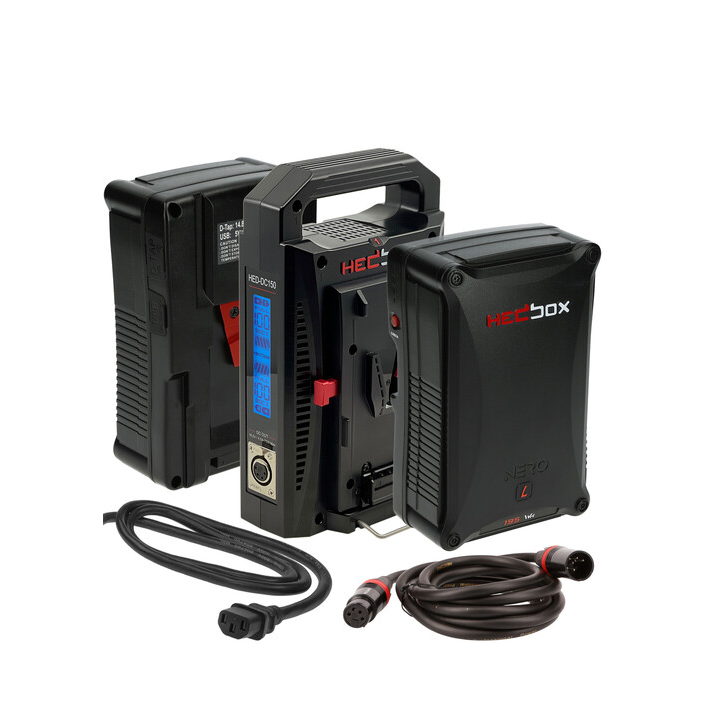 Hedbox PROBANK-2L - 390Wh Power Bank Kit with 2 x NERO L V-Mount Batteries