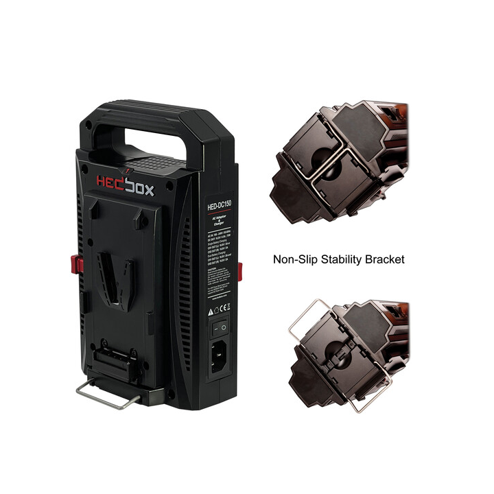 Hedbox PROBANK-2XL - 600Wh Power Bank Kit with 2 x NERO XL V-Mount Batteries