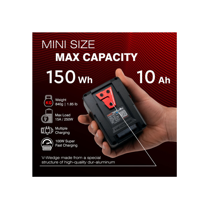 Hedbox NINA-L - 148.8Wh Mini Battery (V-Mount)