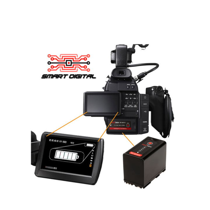 Hedbox RP-BP975 - 7.4V Canon BP-Type Info-Lithium Battery Pack