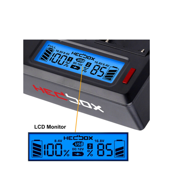 Hedbox RP-DC50/DLPE17 - RP-DC50 Charger with DLPE17 Charger Plate Kit