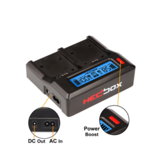 Hedbox RP-DC50/DBLF19 - RP-DC50 Charger with DBLF19 Charger Plate Kit