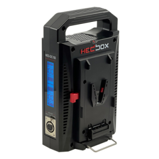 Hedbox HED-DC150V - Dual Digital V-Mount Battery Charger with Power Bank Function