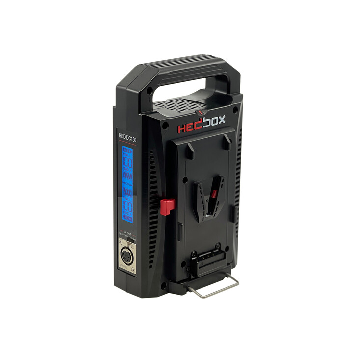 Hedbox HED-DC150V - Dual Digital V-Mount Battery Charger with Power Bank Function