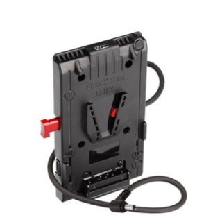 Hedbox UNIX-DC - V-Mount Adapter Power Plate with 2.1mm DC Barrel Cable