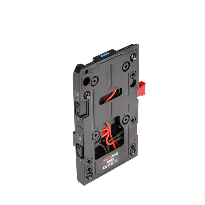 Hedbox UNIX-DC - V-Mount Adapter Power Plate with 2.1mm DC Barrel Cable