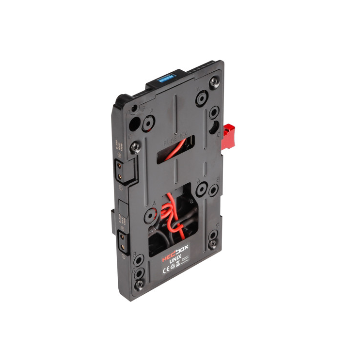 Hedbox UNIX-4X - V-Mount Adapter Power Plate with 4-Pin XLR Cable