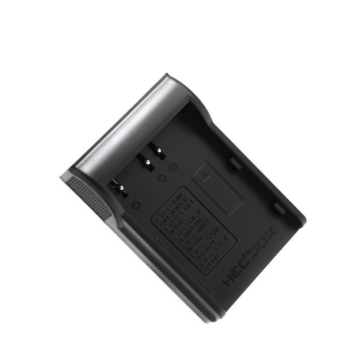 Hedbox RP-DEL3 - DV Charger Plate for Select Nikon, FUJIFILM, Olympus, Minolta, Samsung, Pentax Batteries