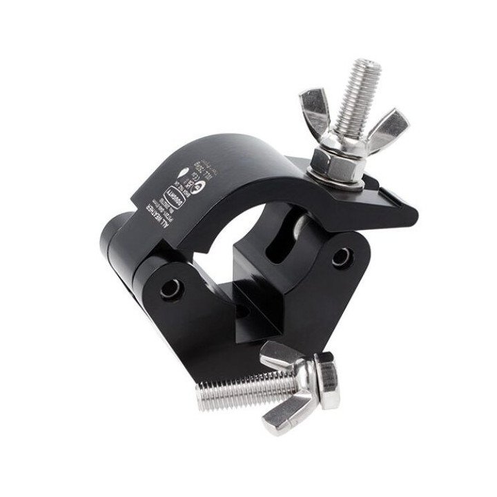 Doughty IP57201 - Doughty Hook Clamp (Black) - Stainless Steel Fixings
