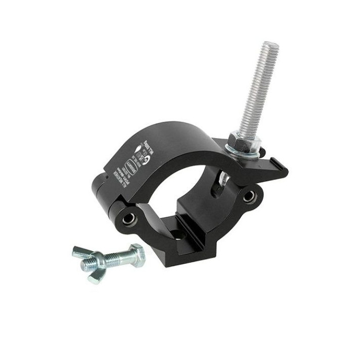 Doughty IP57411 - Mammoth Hook Clamp (Black) - Stainless Steel Fixings