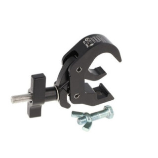 Doughty IP58306 - Slimline Quick Trigger Hook Clamp (Black) - Stainless Steel