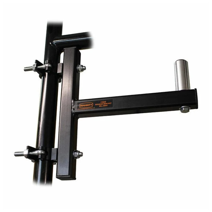 Doughty T70005 - Speaker Bracket With 35mm Spigot (Black)