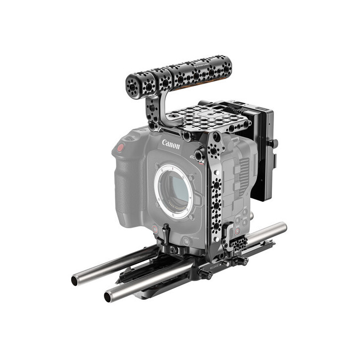 Wooden Camera WC-K10035 - Elite Accessory System for Canon EOS C80 (V-Mount)