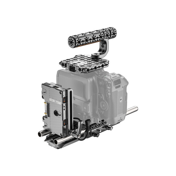 Wooden Camera WC-K10036 - Elite Accessory System for Canon EOS C80 (Gold Mount)