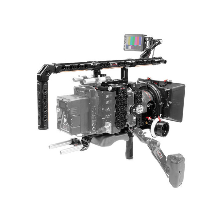 Shape C4KIT - Cage, Baseplate, Long Top Handle, Mattebox & Follow Focus Pro Kit for Canon EOS C400
