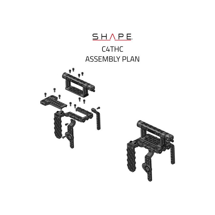 Shape C4THC - Cage with Top Handle for Canon EOS C400