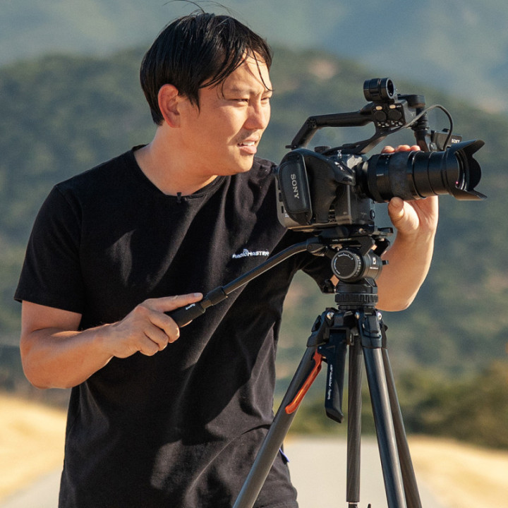 SmallRig 4259 - x Potato Jet TRIBEX Hydraulic Carbon Fiber Tripod Kit