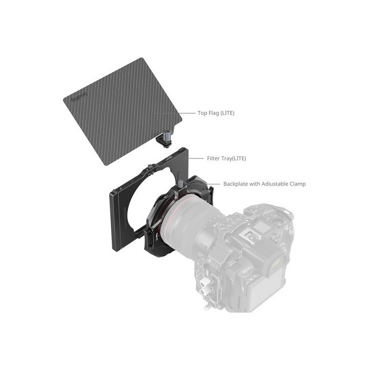 SmallRig 4409 - Adjustable Clamp-On LITE Matte Box