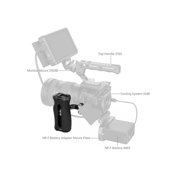 SmallRig 4756 - Mini Side Handle with 1/4"-20 Screws