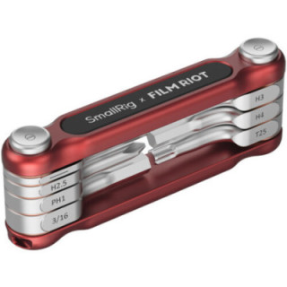 SmallRig 4811 - x FILM RIOT 7-in-1 Folding Wrench Set (Red)